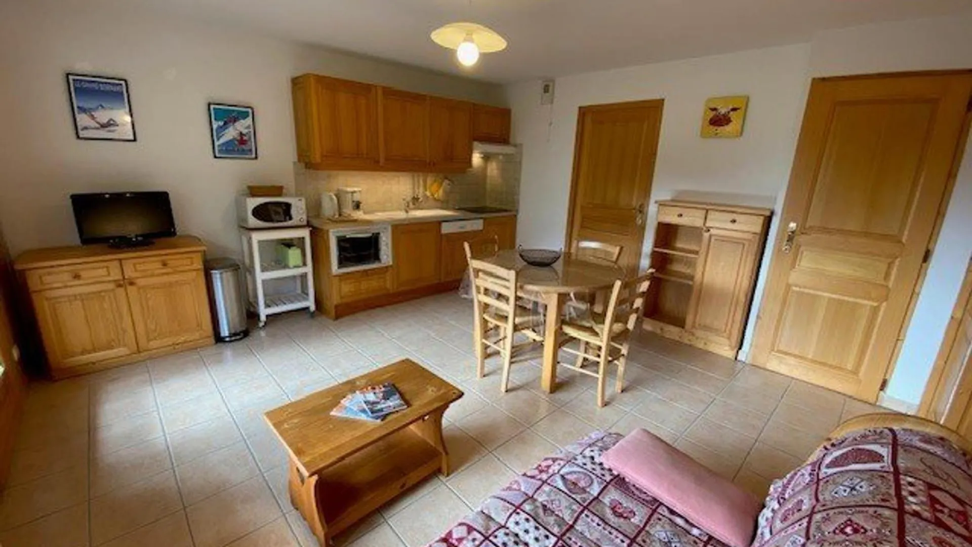 Bel Appartement 4 Pers. Avec Balcon Et Garage Au Grand-Bornand - Fr-1-458-189 Le Grand-Bornand